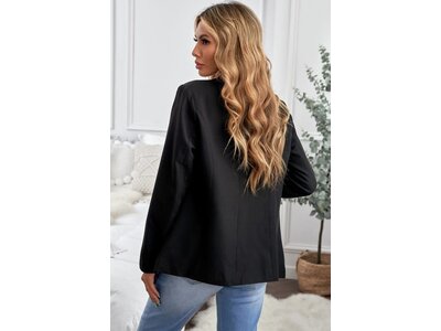 Classic Blazer with Sleeve Detail