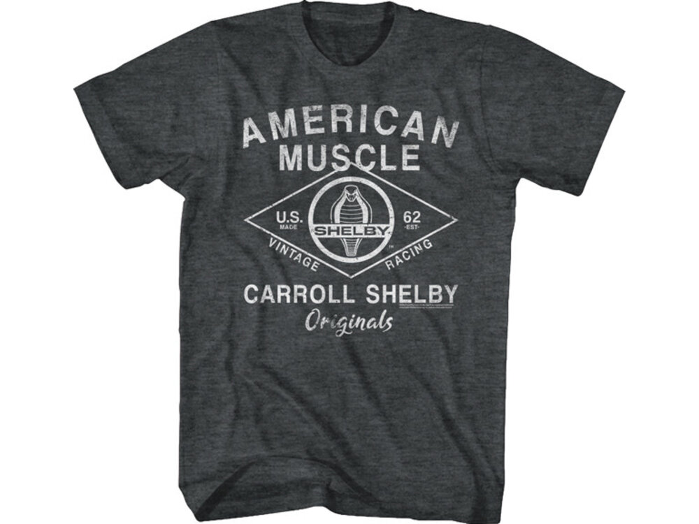 Carroll Shelby- American Muscle- Charcoal