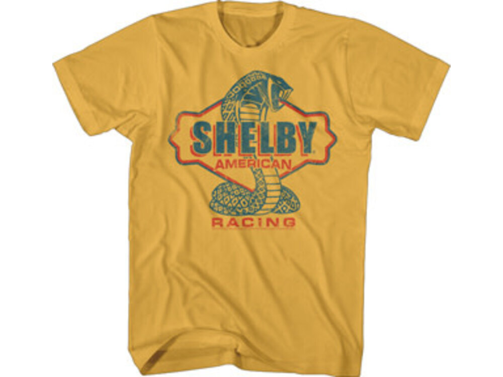 Carroll Shelby- "Shelby-American Racing" Unisex -Mustard