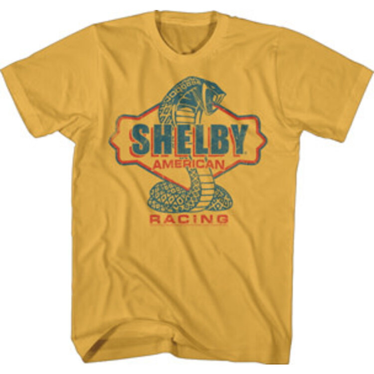 Carroll Shelby- "Shelby-American Racing" Unisex -Mustard