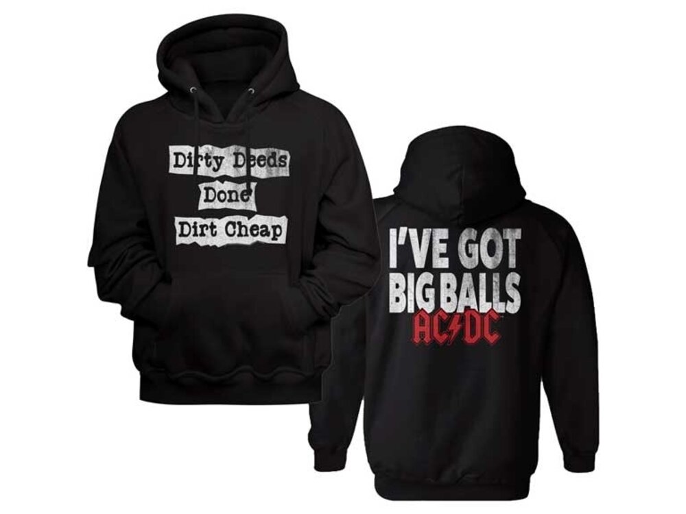 ACDC- Big Balls/Dirty Deeds- Hoodie