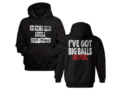 ACDC- Big Balls/Dirty Deeds- Hoodie