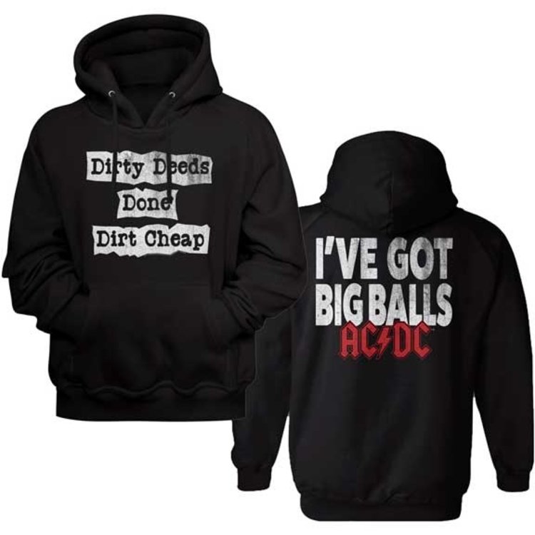 ACDC- Big Balls/Dirty Deeds- Hoodie