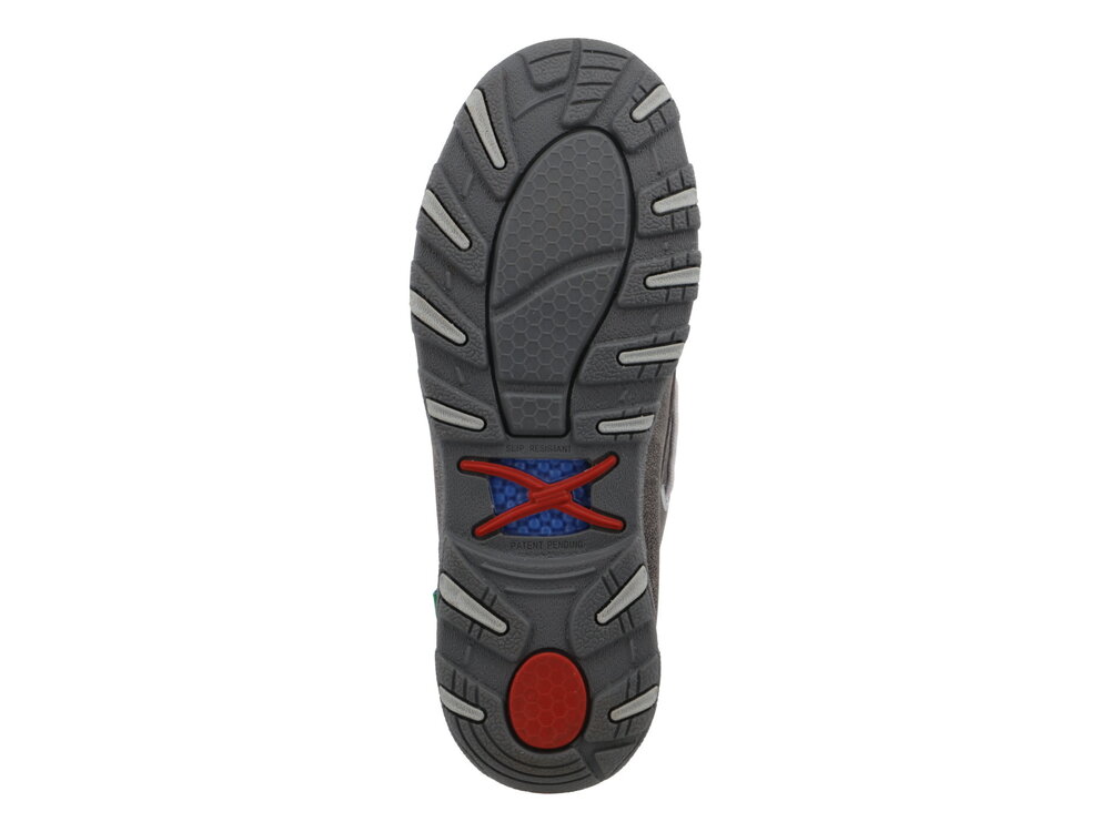Twisted X Cellstretch-Boat Shoe-Grey-WXC0007