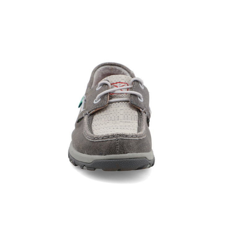 Twisted X Cellstretch-Boat Shoe-Grey-WXC0007