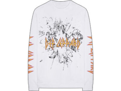Def Leppard White Long Sleeve