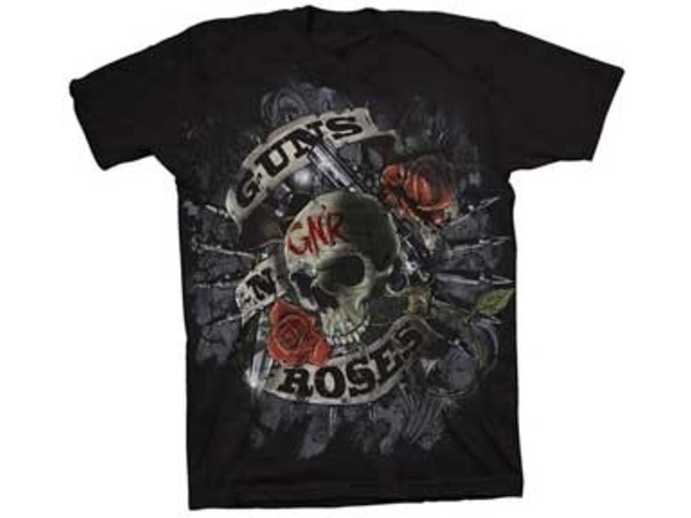 Guns N Roses Black "Firepower" Band Tee (2x)