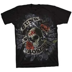 Guns N Roses Black "Firepower" Band Tee (2x)