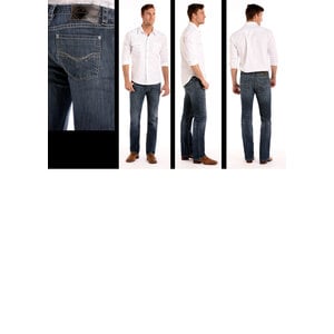 Rock and Roll Denim Slim Straight- Revolver Straight