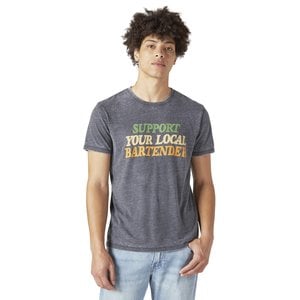 Lucky Brand Support Your Local Bartender Tee
