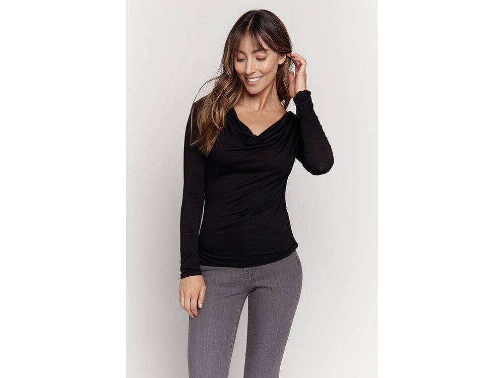 Long Sleeve Cowl Neck Long Sleeve
