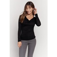 Long Sleeve Cowl Neck Long Sleeve
