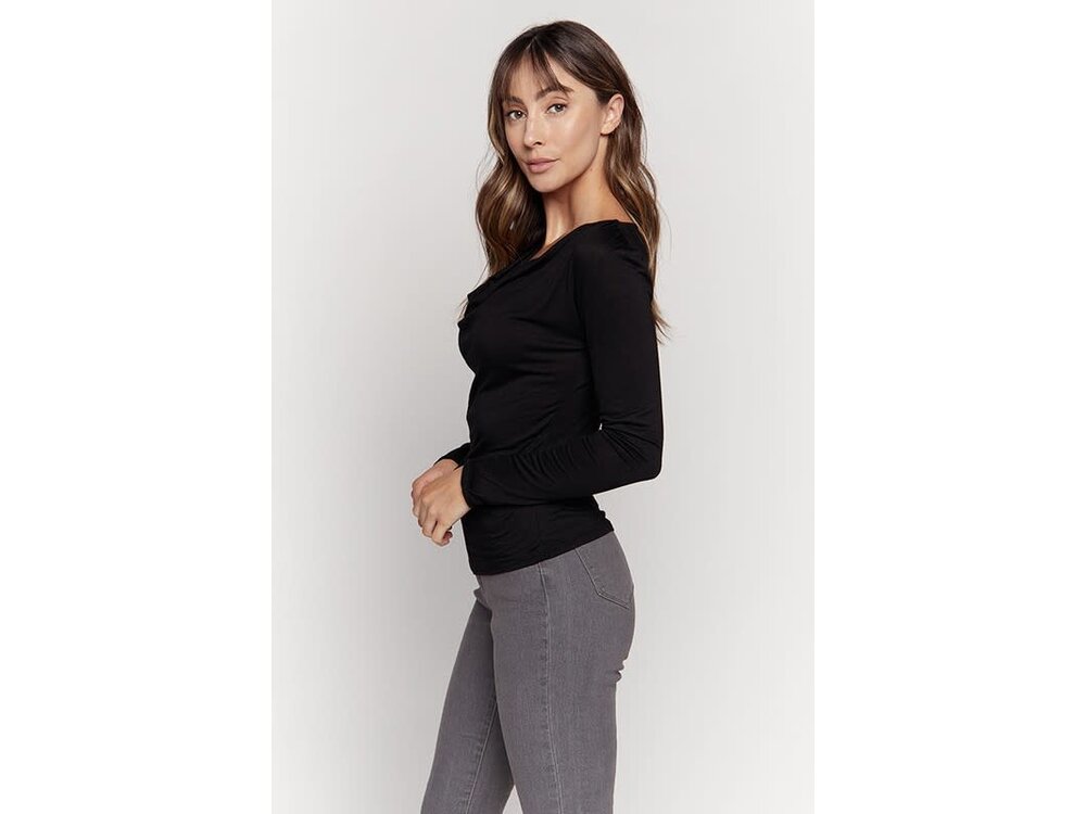 Long Sleeve Cowl Neck Long Sleeve