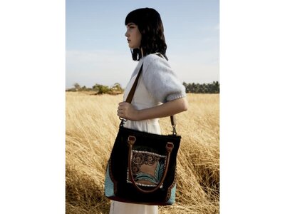 Myra Bags Camera Hand-Tooled Bag