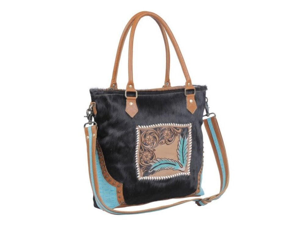 Myra Bags Camera Hand-Tooled Bag