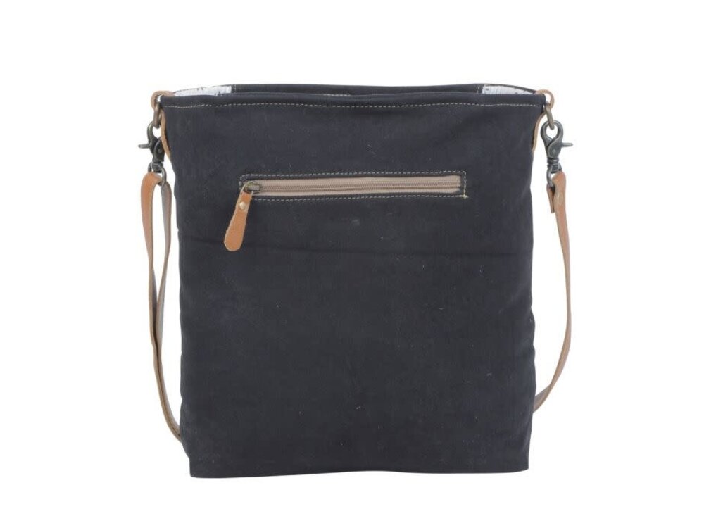 Myra Bags Blue Candle Hand-Tooled Bag