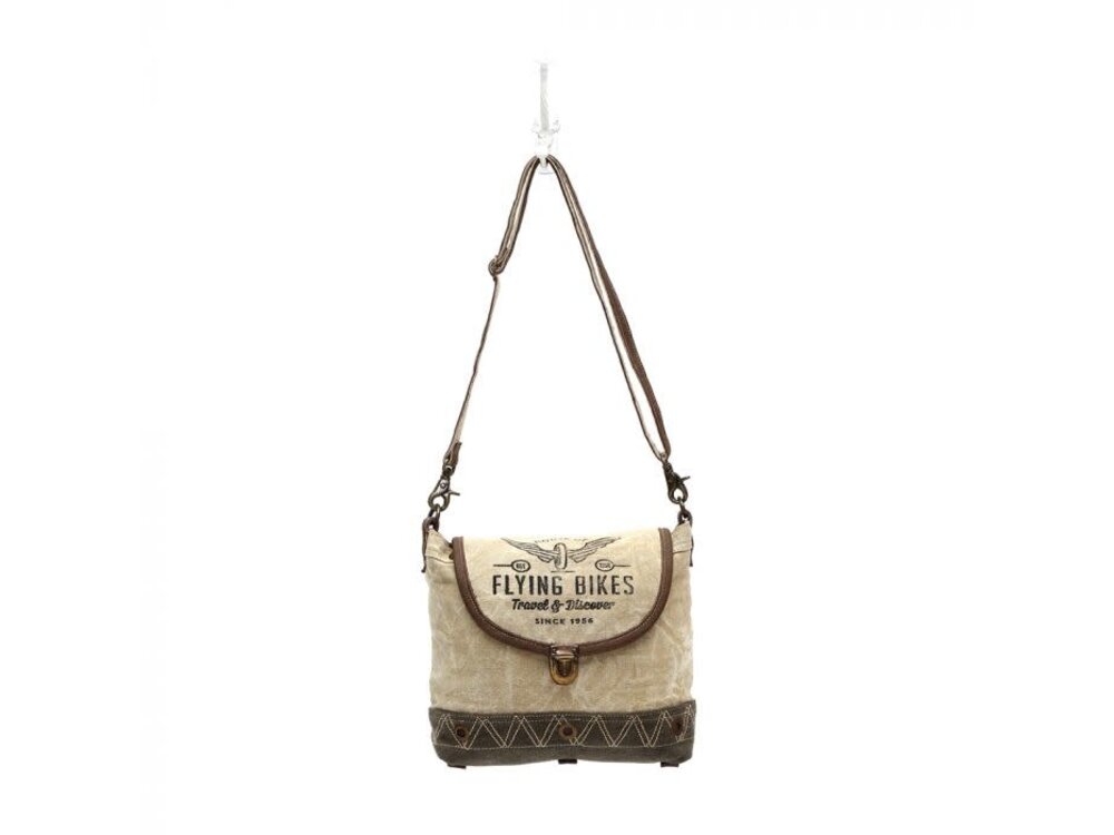 Myra Bags Flying Bikes Small Crossbody