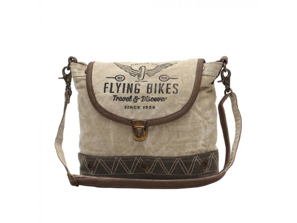 Myra Bags Flying Bikes Small Crossbody