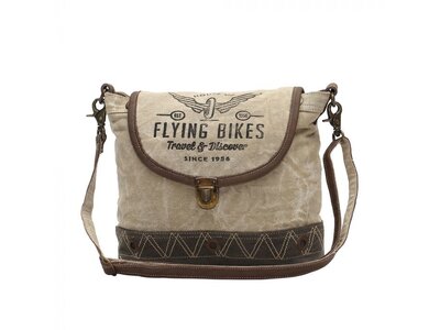 Myra Bags Flying Bikes Small Crossbody