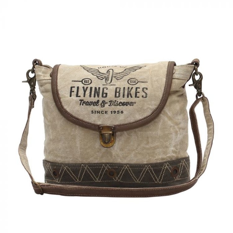 Myra Bags Flying Bikes Small Crossbody