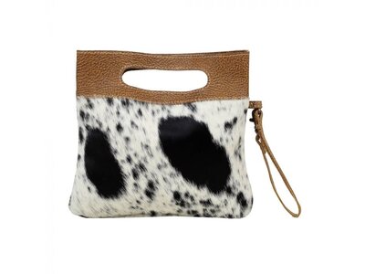 Myra Bags Energetic Leather Hair On Small Bag