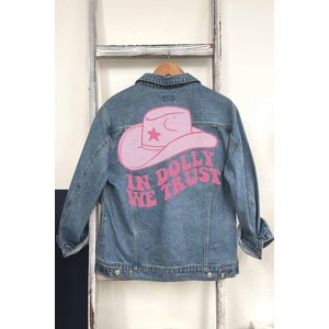 Graphic Vintage Denim Jacket