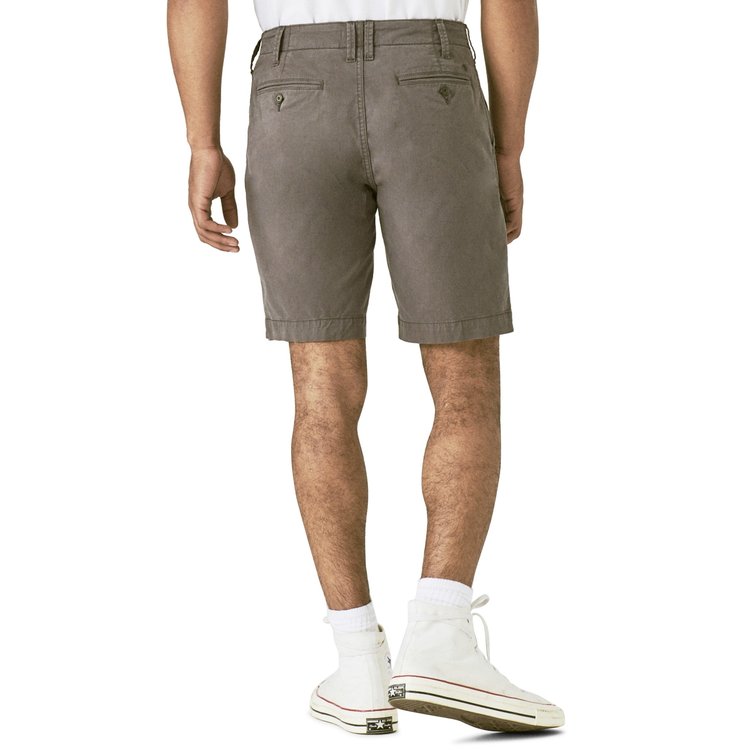 Lucky Brand 9in Stretch Twill Flat Front Shorts