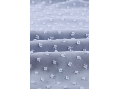 Square Neck Flowy Short Sleeve with Dot Texture