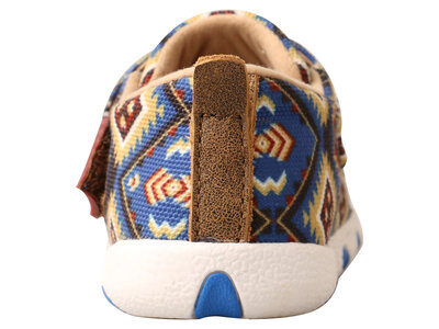 Twisted X Infant Driving Moc- Multicolor Blue Aztec ICA0019