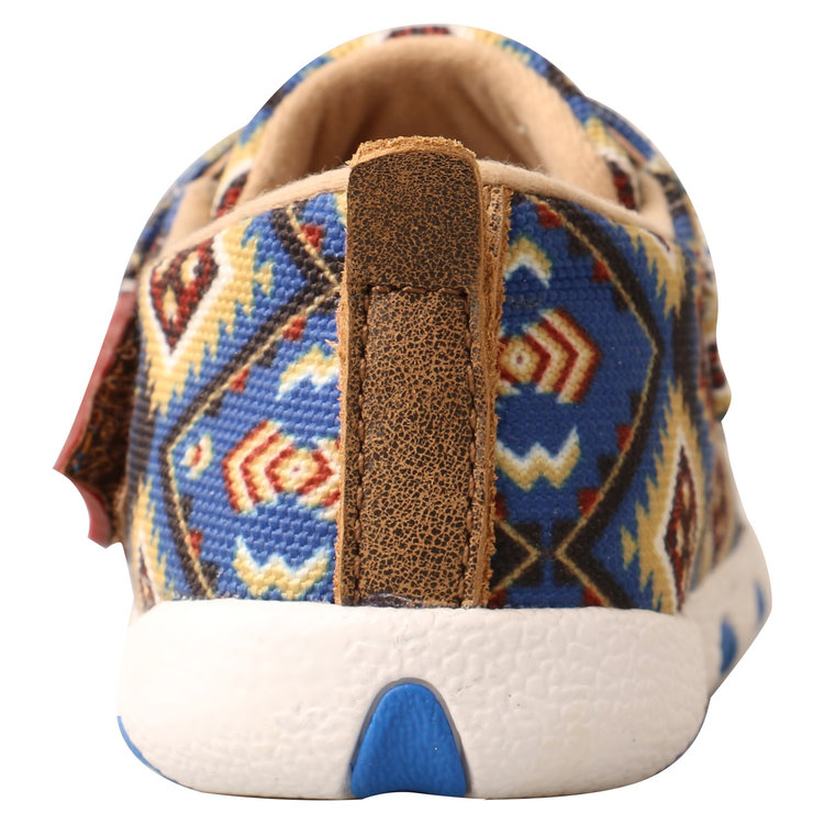 Twisted X Infant Driving Moc- Multicolor Blue Aztec ICA0019