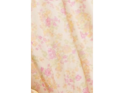 Floral Mini-Dress with Tie Front