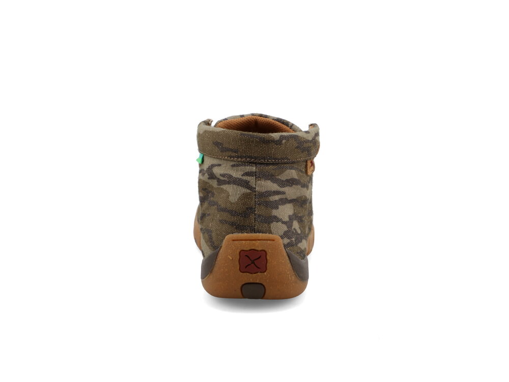 Twisted X Twisted X Mossy Oak Collab Collection - Chukka Driving Moc in Mossy Oak Bottomland Camo