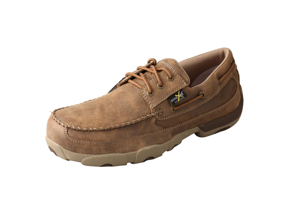 Twisted X Steel Toe Driving Moc/Boat Shoe