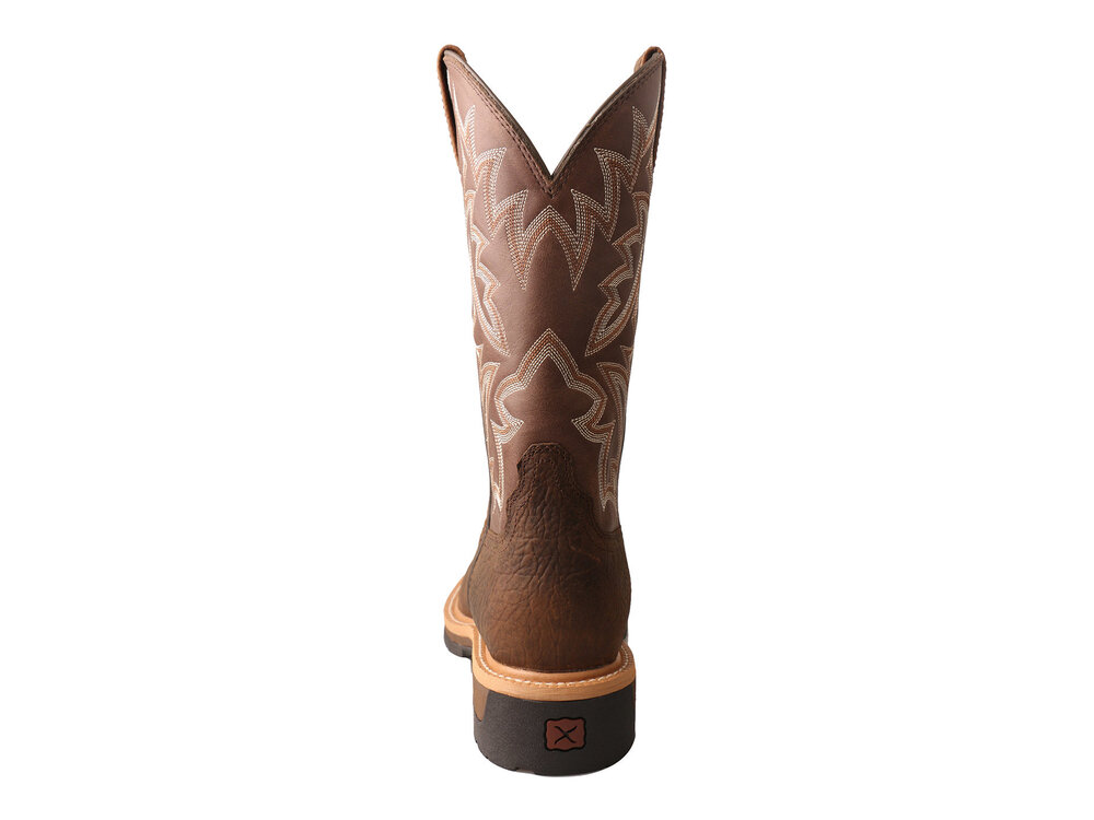 Twisted X Alloy Toe Western Boot- Brown/Taupe