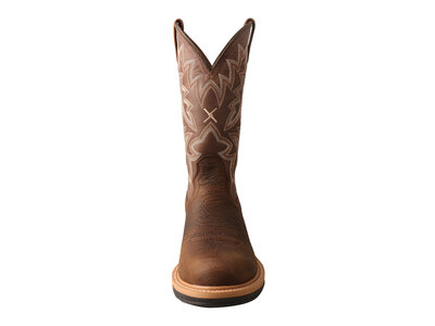 Twisted X Alloy Toe Western Boot- Brown/Taupe