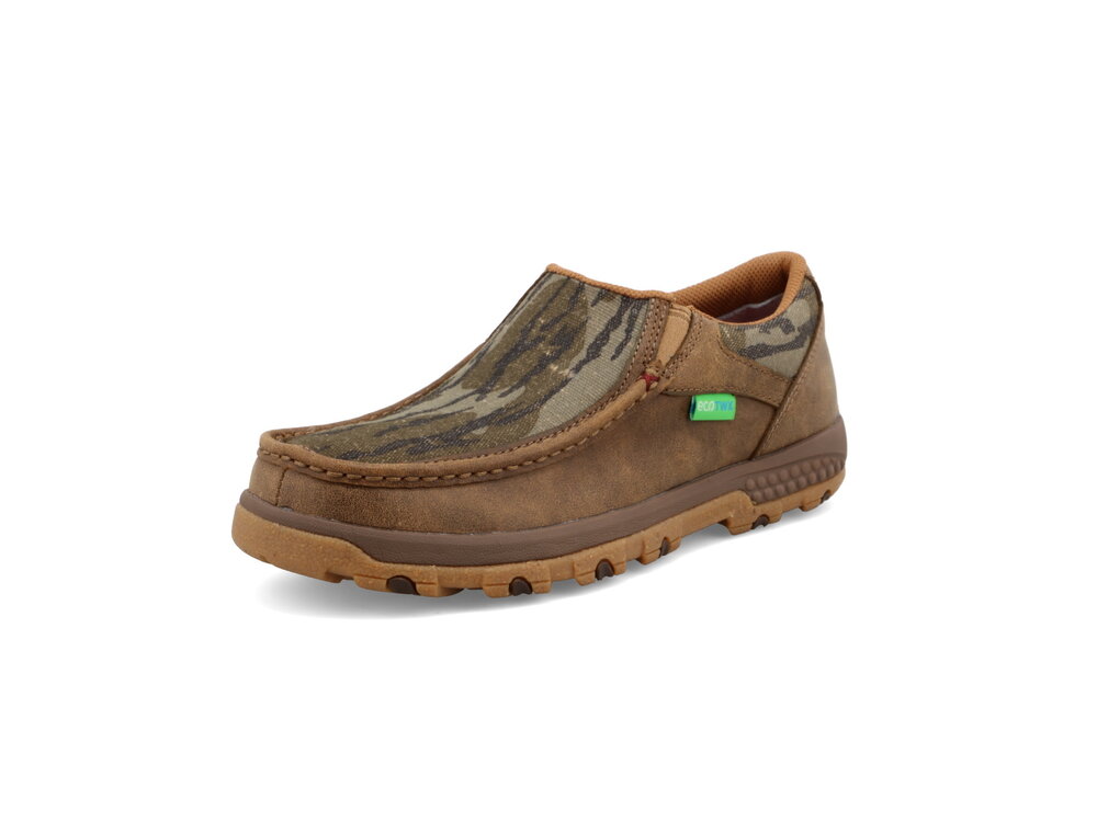 Twisted X Mossy Oak Collab Collection- Slip-On Driving Moc