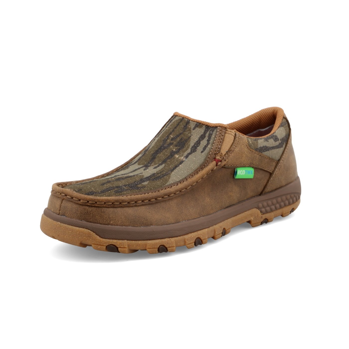 Twisted X Mossy Oak Collab Collection- Slip-On Driving Moc