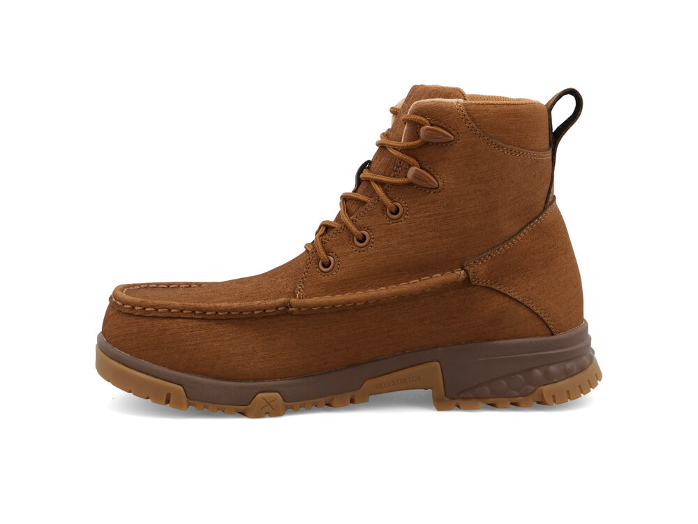 Twisted X 6" Composite Toe Work Boot With Cellstretch- Clay & Brown