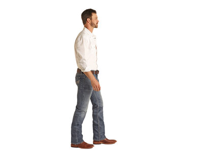 Rock and Roll Denim Pistol Reflex Medium Vintage RRMD1PRZSM