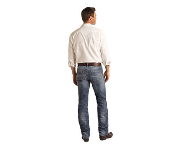 Rock and Roll Denim Revolver Reflex Med Wash RRMD1RRZSI