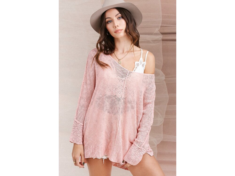 La Miel V-Neck All- Season Sweater