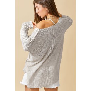 La Miel V-Neck All- Season Sweater