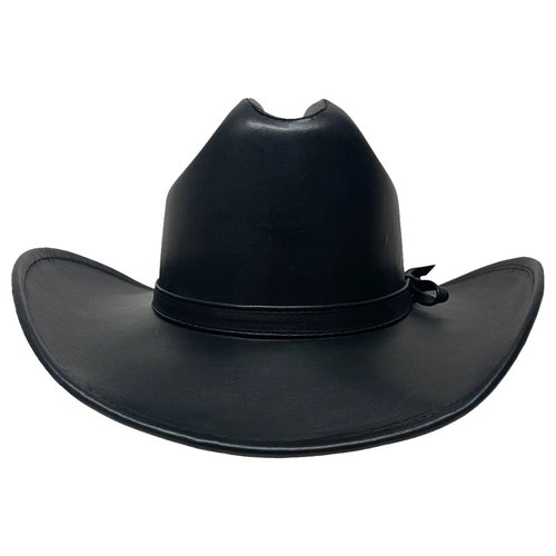 American Hat Makers George Cattleman Leather Western Hat