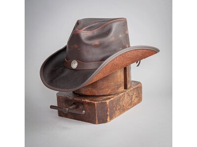 American Hat Makers The Original Western Leather Hat