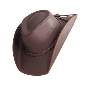 American Hat Makers Hollywood Leather Western Hat