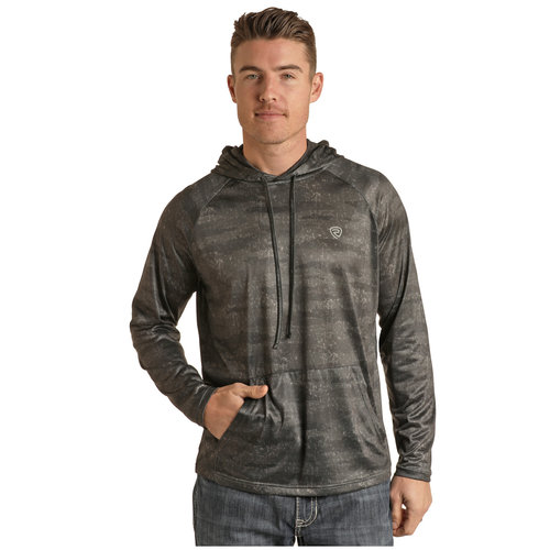 Rock and Roll Denim Lightweight Jersey Hoodie