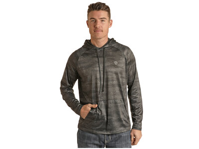 Rock and Roll Denim Lightweight Jersey Hoodie