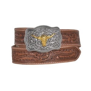 Myra Bags Frenzy Hand-Tooled Belt