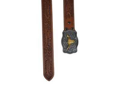 Myra Bags Frenzy Hand-Tooled Belt