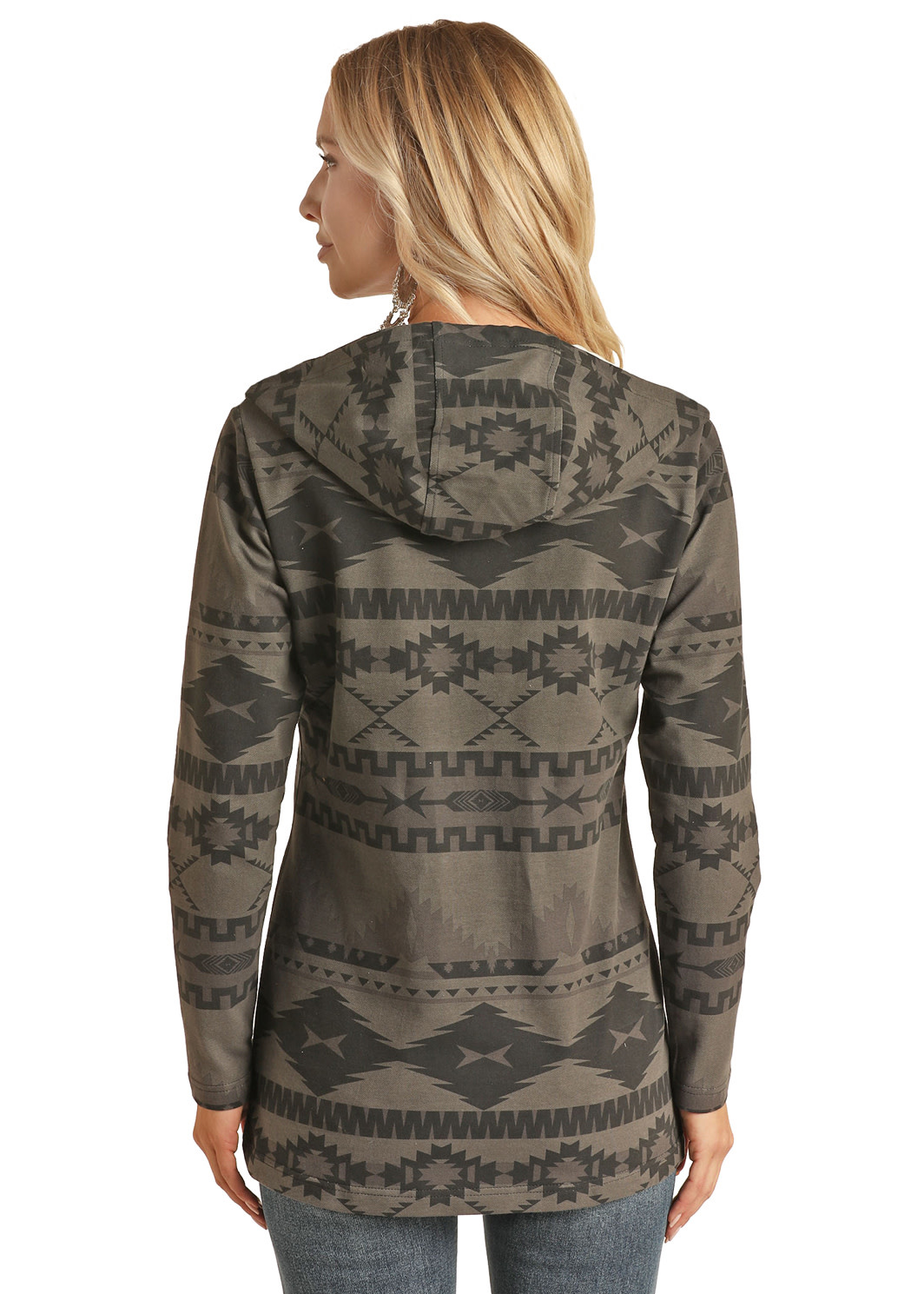 Powder River Outfitters Aztec Knit Hoodie